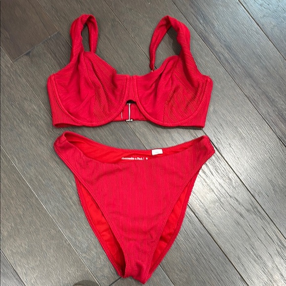 Abercrombie & Fitch Other - Abercrombie & Fitch Vibrant Red Bikini